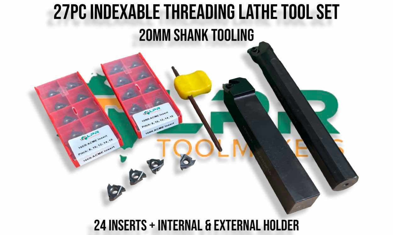 LPR Toolmakers - Internal & External Thread Cutting Kits [16-25mm]