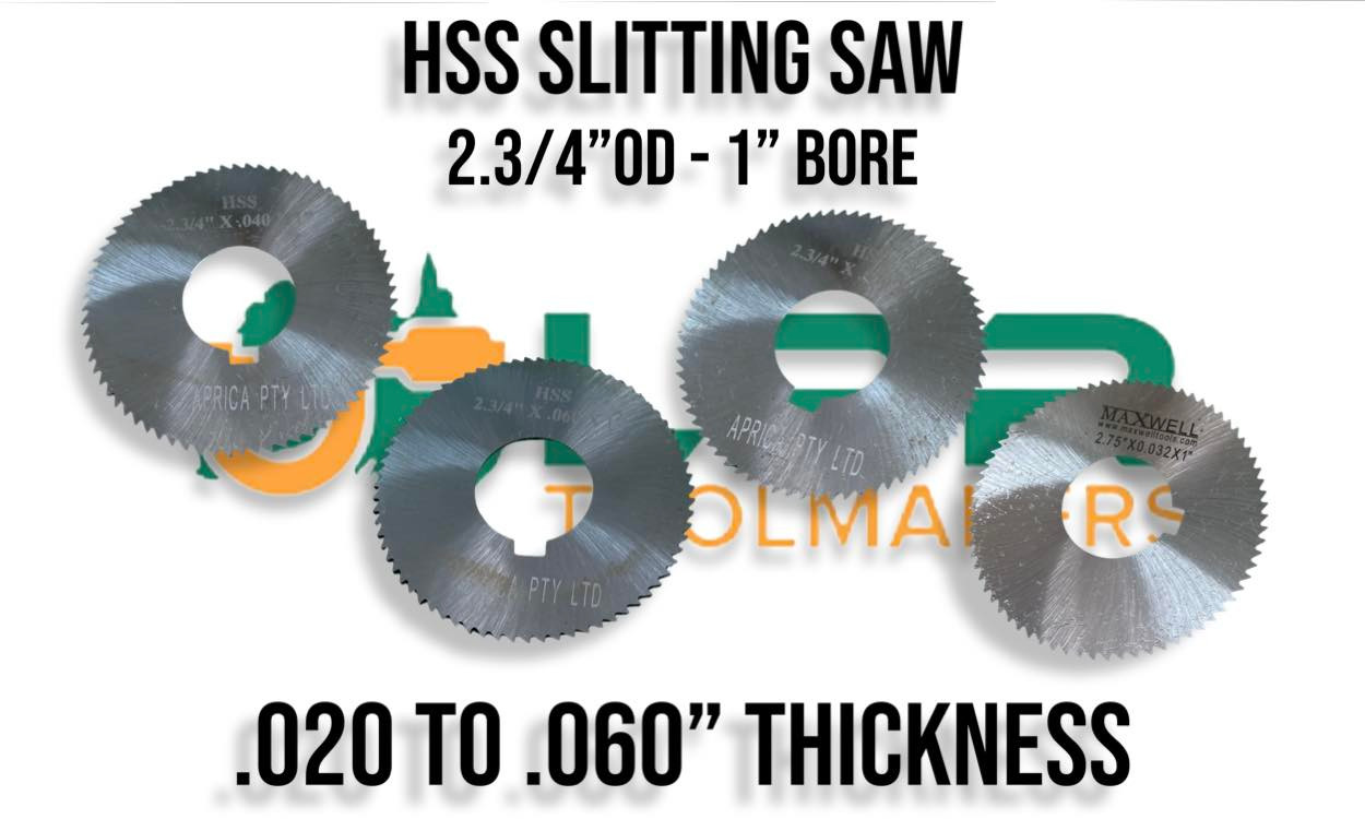 LPR Toolmakers - Slitting Saws [.020 to .060]