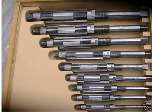 HSS Expanding Adjustable Reamer Set (11pc) - 15/32 to 1.1/2"