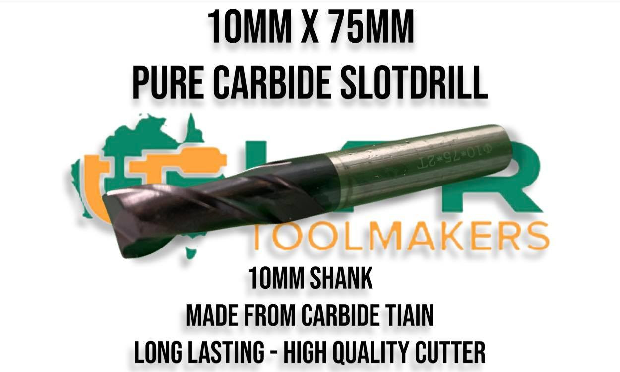 10mm Carbide Slotdrill TIALN Coated