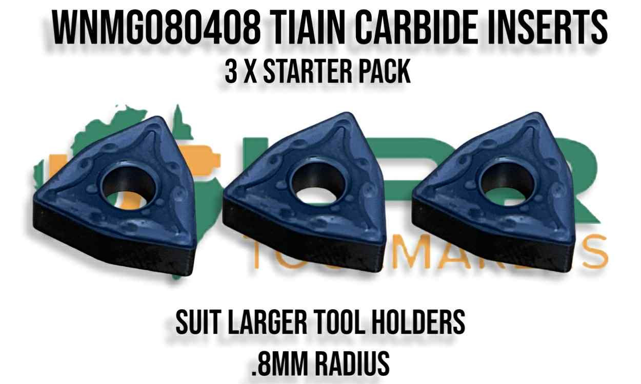 LPR Toolmakers - WNMG080408 Inserts [TiAIN Coat]