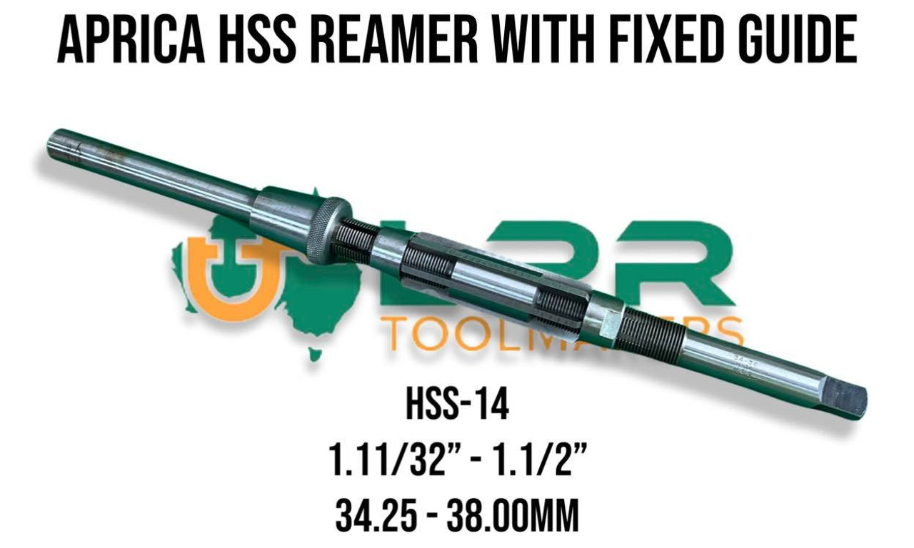 LPR Toolmakers HSS Adjustable Reamers with Fixed Guides [H4H16]