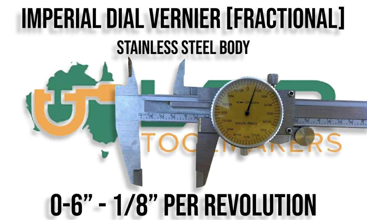 LPR Toolmakers - Imperial Dial Vernier [Super Fine 1/8