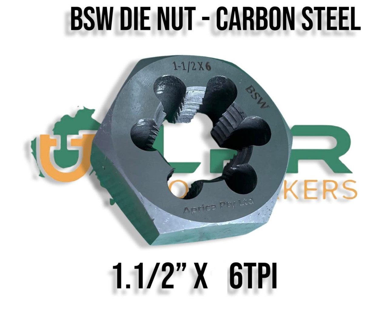 LPR Toolmakers - BSW Die Nut [1.1/2