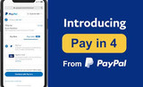 Introducing Paypal = Pay in 4 !