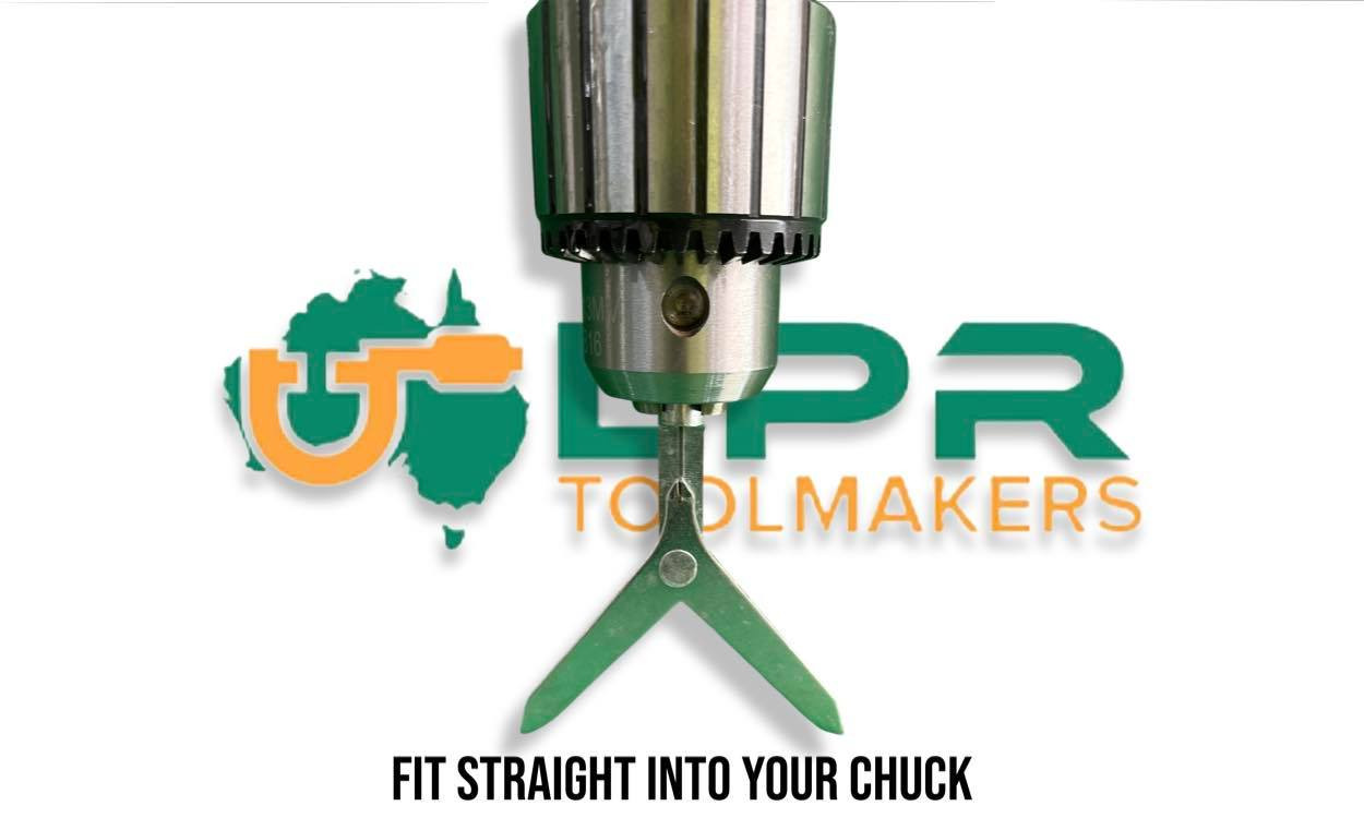 Proops Centre Finder Per Barre Tonde - Con Mandrino Da 3/8 O 8mm, Spedizione UK Gratuita - Foto 2