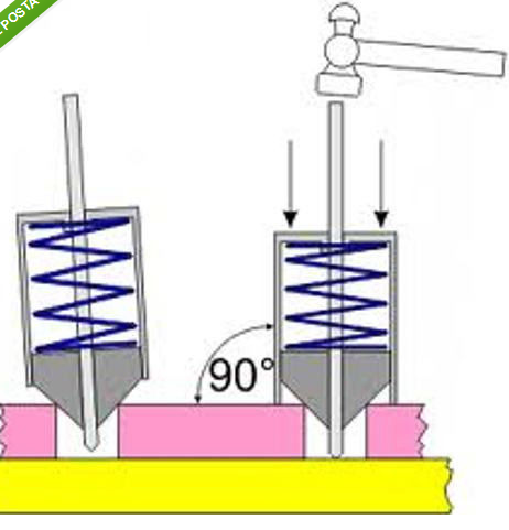LPR Toolmakers Universal Transfer Centre Punch [426mm]