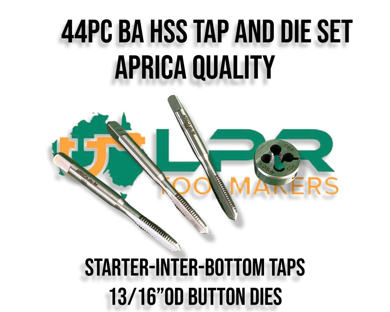 High Speed Steel Taps And Dies Australia LPR Toolmakers