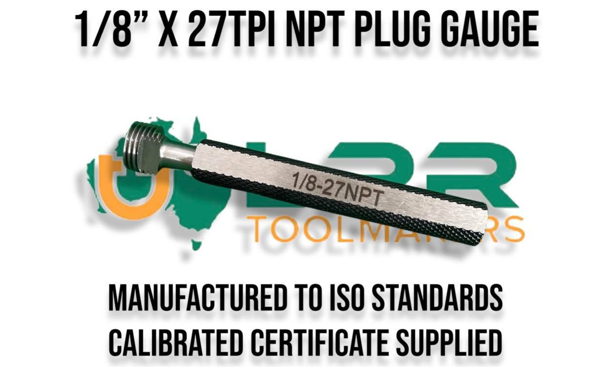 LPR Toolmakers NPT Calibrated Go Nogo Gauges [1/8" 1"]