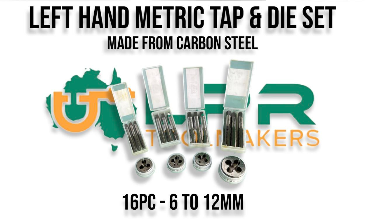 Metric Left Hand Taps Dies 24pc | Metric Left Hand Taps Dies In Wood Box - Foto 8
