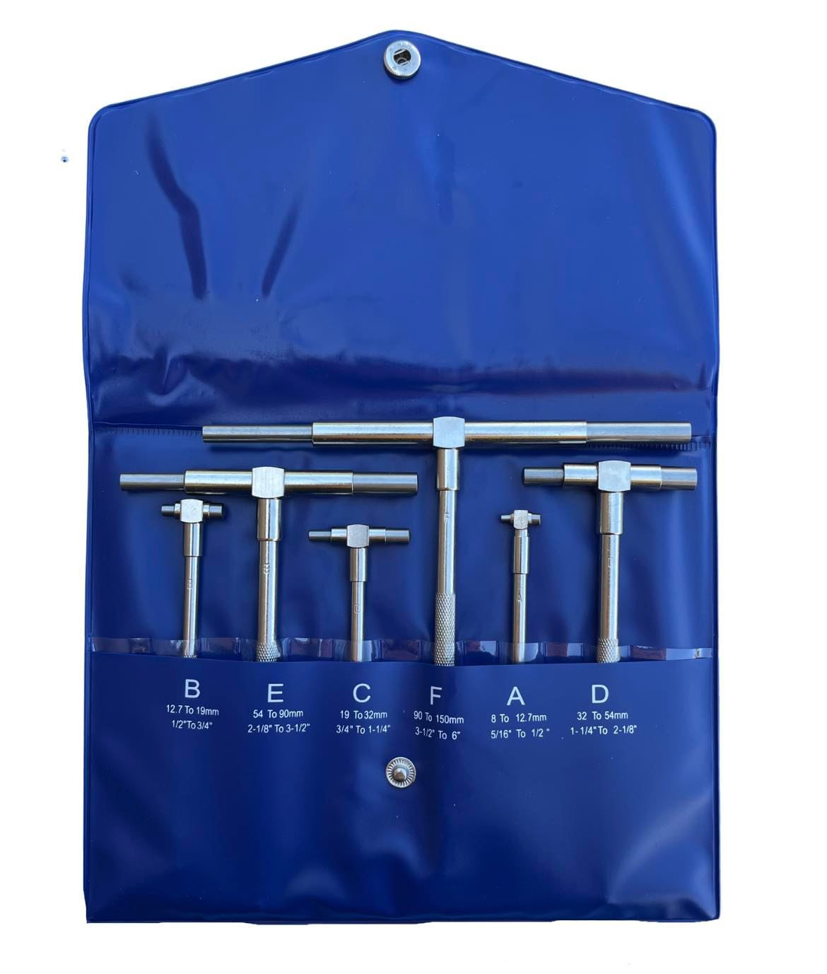 LPR Toolmakers Telescopic & Hole Gauge Set combo