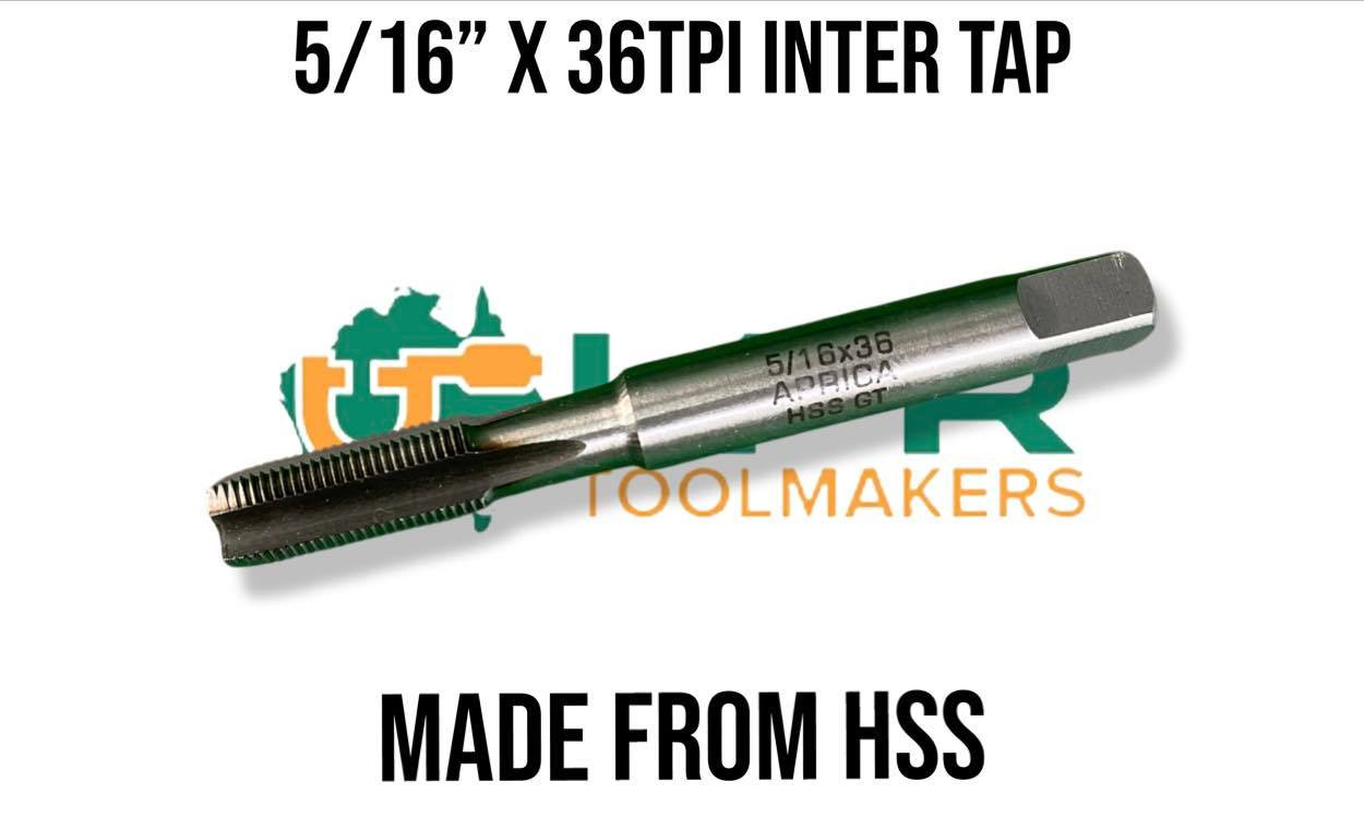 LPR Toolmakers 5/16" x 36" HSS Tap & Drill Combo