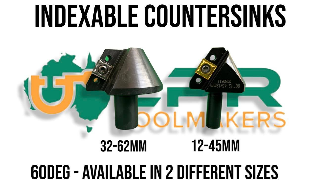 LPR Toolmakers Indexable Countersinks [1262mm Range]
