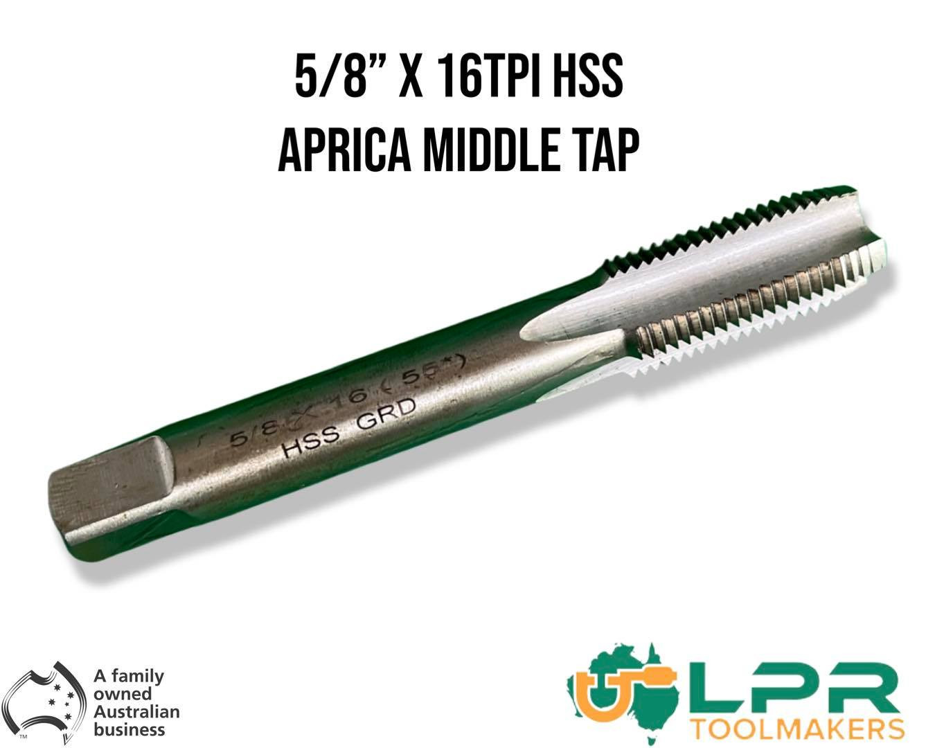 LPR Toolmakers - 5/8" x 24TPI HSS Tap & Drill Combo