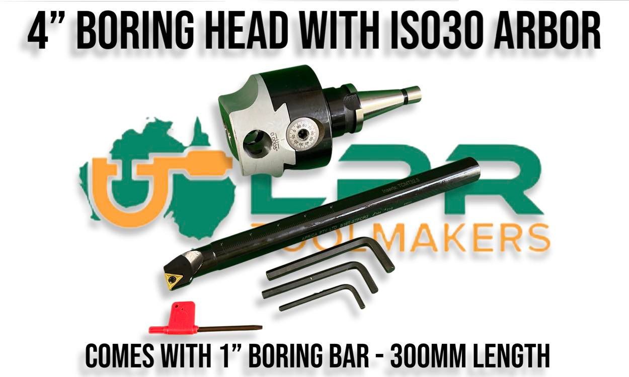 Boring head 4” Kits - Select your Arbor - Comes with 1