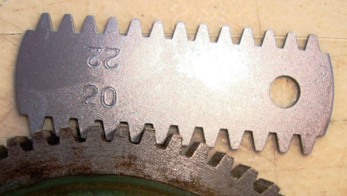D.P GEAR TOOTH GAUGES 6 to 80 DP 14 leafs 22 sizes