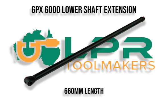 GPX 6000 lower shaft extension 660mm long 160mm oversize *read note