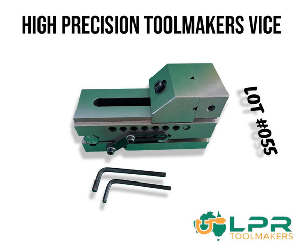 PRECISION TOOLMAKERS VICE hardened & Ground 75x100mm  open LAST ONE