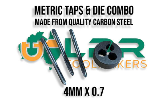 Metric Carbon Steel Taps & Die Combinations  [2-30mm]