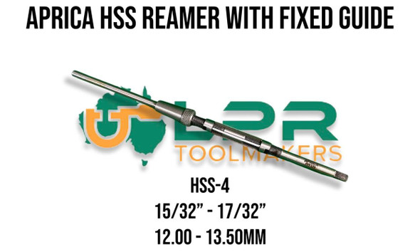 HSS Adjustable Expanding Reamers [Fixed Guide] - Sizes H4 to H16