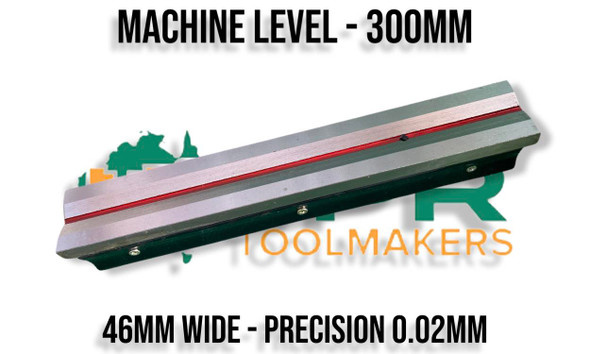 Machine Level (300mm long x 45mm wide) Precision .02mm Scale