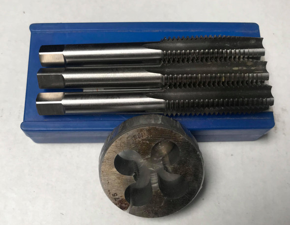 12mm x 1.75 (3pc Tap Set & Die Combo) HSS