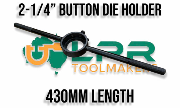 30mm HSS x 1.5 Button Die & 2.1/4" Die Holder Combo 30mm HSS x 1.5 Button Die & 2.1/4" Die Holder Combo