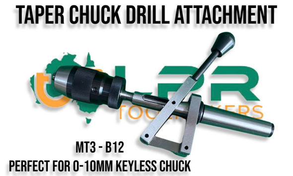 Taper Sensitive Chuck Drill Attachment MT2 MT3 buy online australia