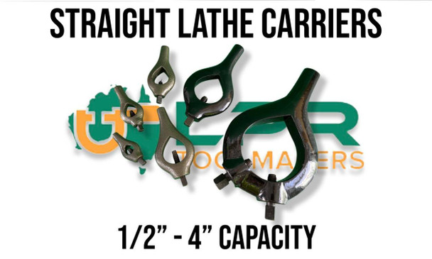 Straight Lathe Dog Carrier from 1/2" - 4" Capacity