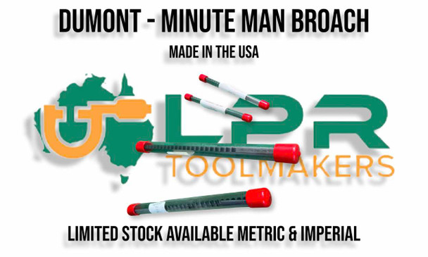 Metric Keyway Broaches (Made by USA Minute Man) (Sizes Inside)