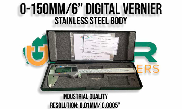 LPR Toolmakers - Digital Vernier [0-150mm/6