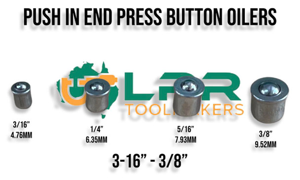 Press Button Oilers from 3/16" - 3/8" 
