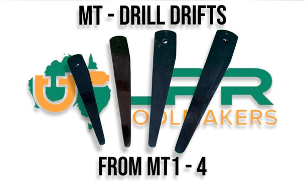 Morse Taper Drill Drifts - MT1-4