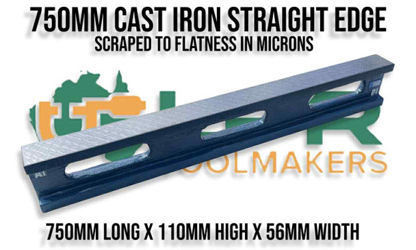 Cast Iron Chilled Straight Edge - 750mm. Supplied by LPR Toolmakers an Australian family owned business that imports quality Cast Iron Chilled Straight Edges. Shipped from Melbourne, Australia.  Cast Iron Chilled Straight Edge - 750mm. Supplied by LPR Toolmakers an Australian family owned business that imports quality Cast Iron Chilled Straight Edges. Shipped from Melbourne, Australia.