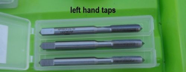 high speed steel left hand unf taps