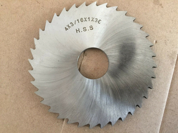 3/16" x 1" bore x 4" Slitting Saw Australia