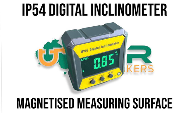 Digital Protractor Angle Finder Level Gauge Magnetic Inclinometer 0-180dec