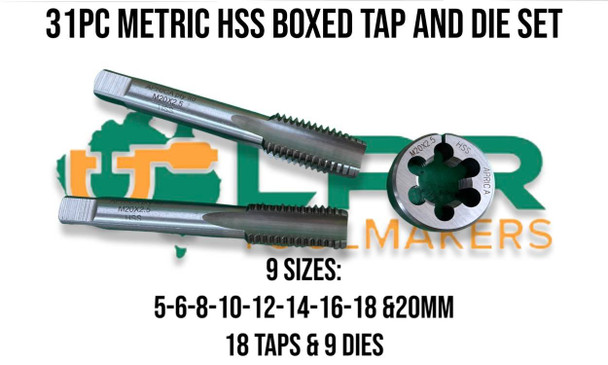 buy high quality HSS metric tap die range to 20mm online