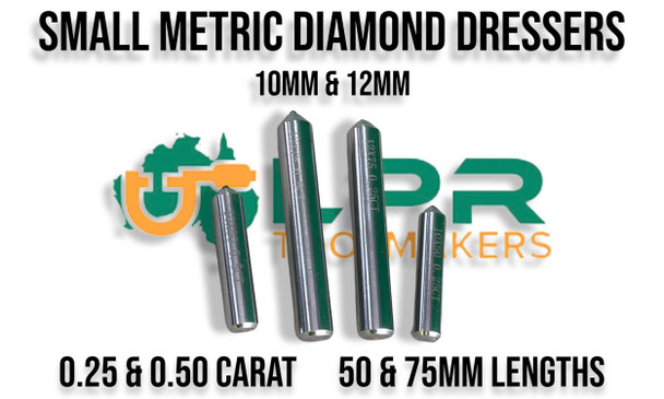 Single Point Diamond Dresser available in 10mm & 12mm [0.25 & 0.5 Carat]