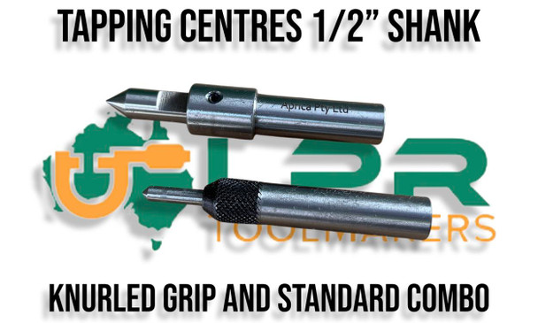 2pc Spring Loaded Tapping Centres 1/2" Shank