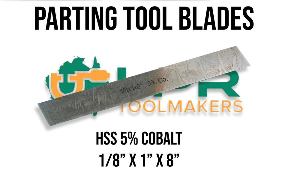 LPR TOOLMAKERS PARTING TOOLS HIGH SPEED STEEL COBALT BLADES