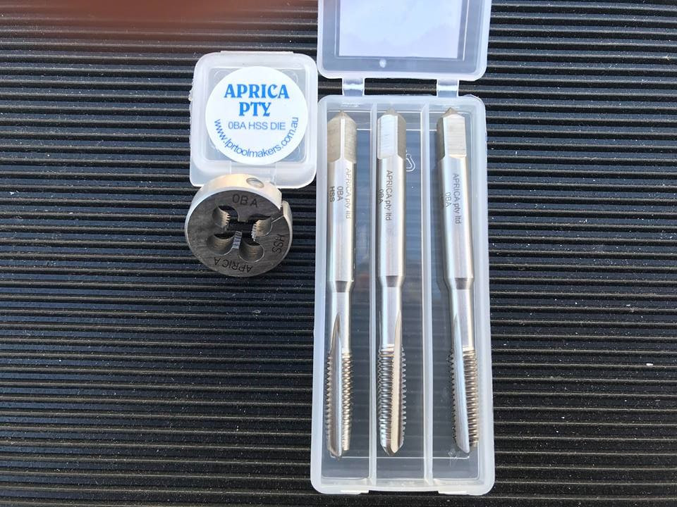 BA HSS Taps & Dies LPR Toolmakers