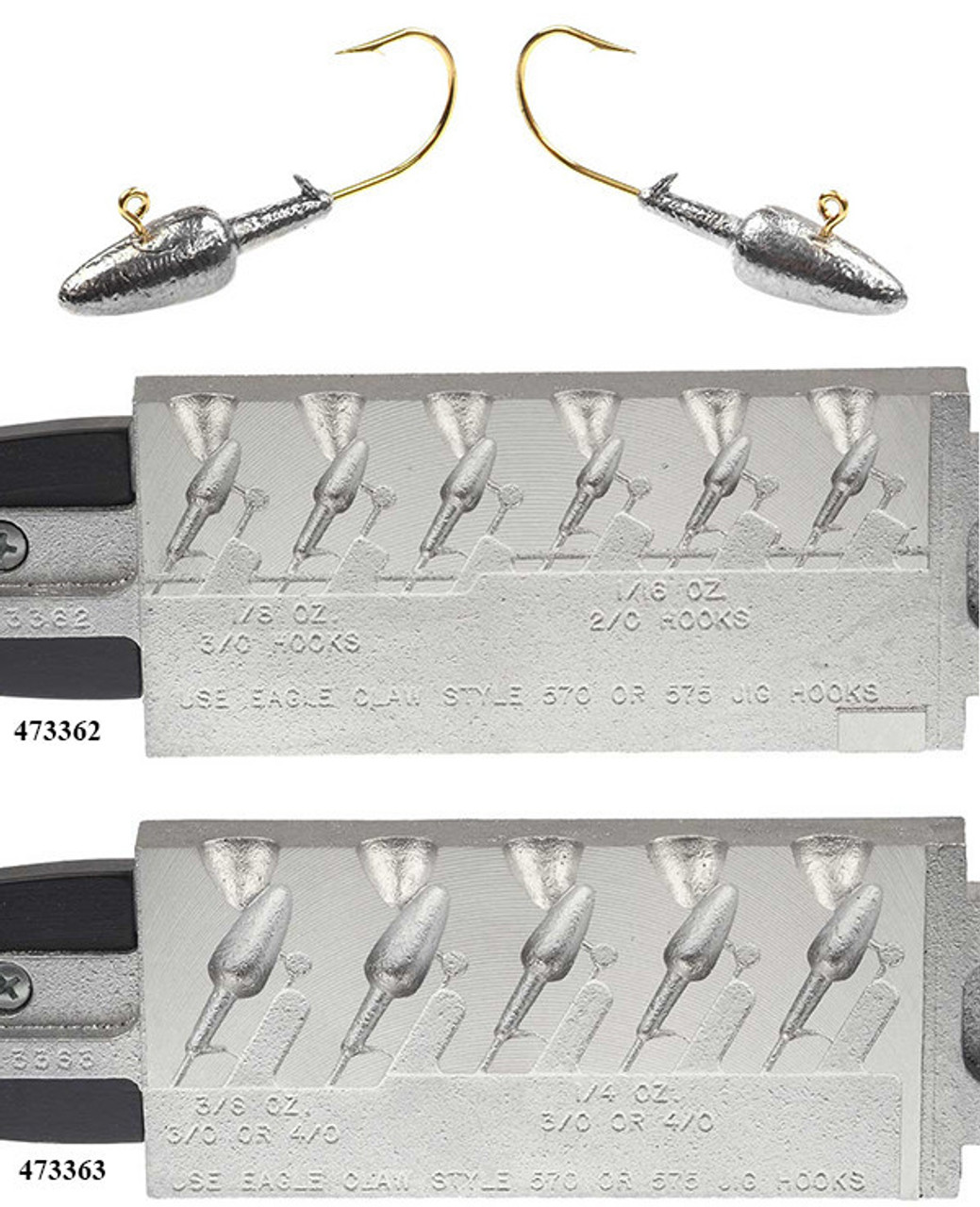 Do-It Darter Jig Molds - Barlow's Tackle