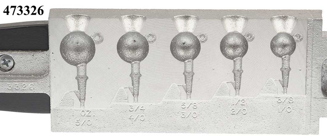 Do-It Round Head Molds Heavy Hook Models - Barlow's Tackle