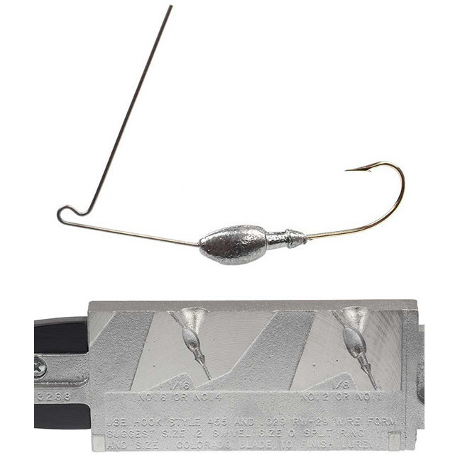 DoIt Crappie Spinner Bait Mold Barlow's Tackle