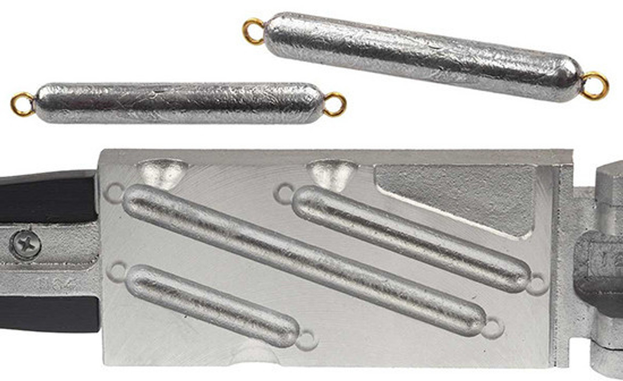 Saltwater Pencil Sinker mold 3, 4, 6, 8oz CNC Aluminum Freshwater Trout 