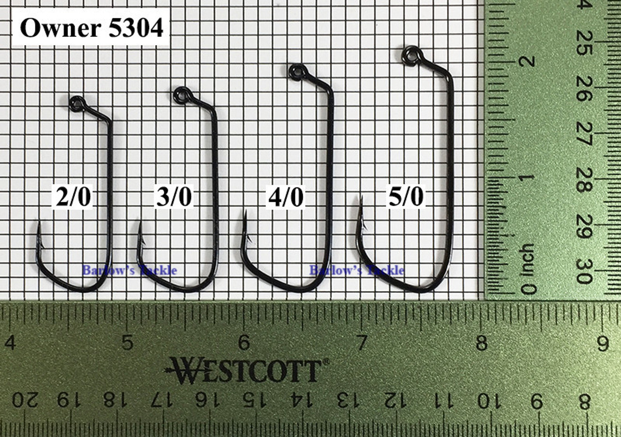 Owner 5317 Jig Hook Sizes 4, 2, & 3/0 - 5/0 - Barlow's Tackle