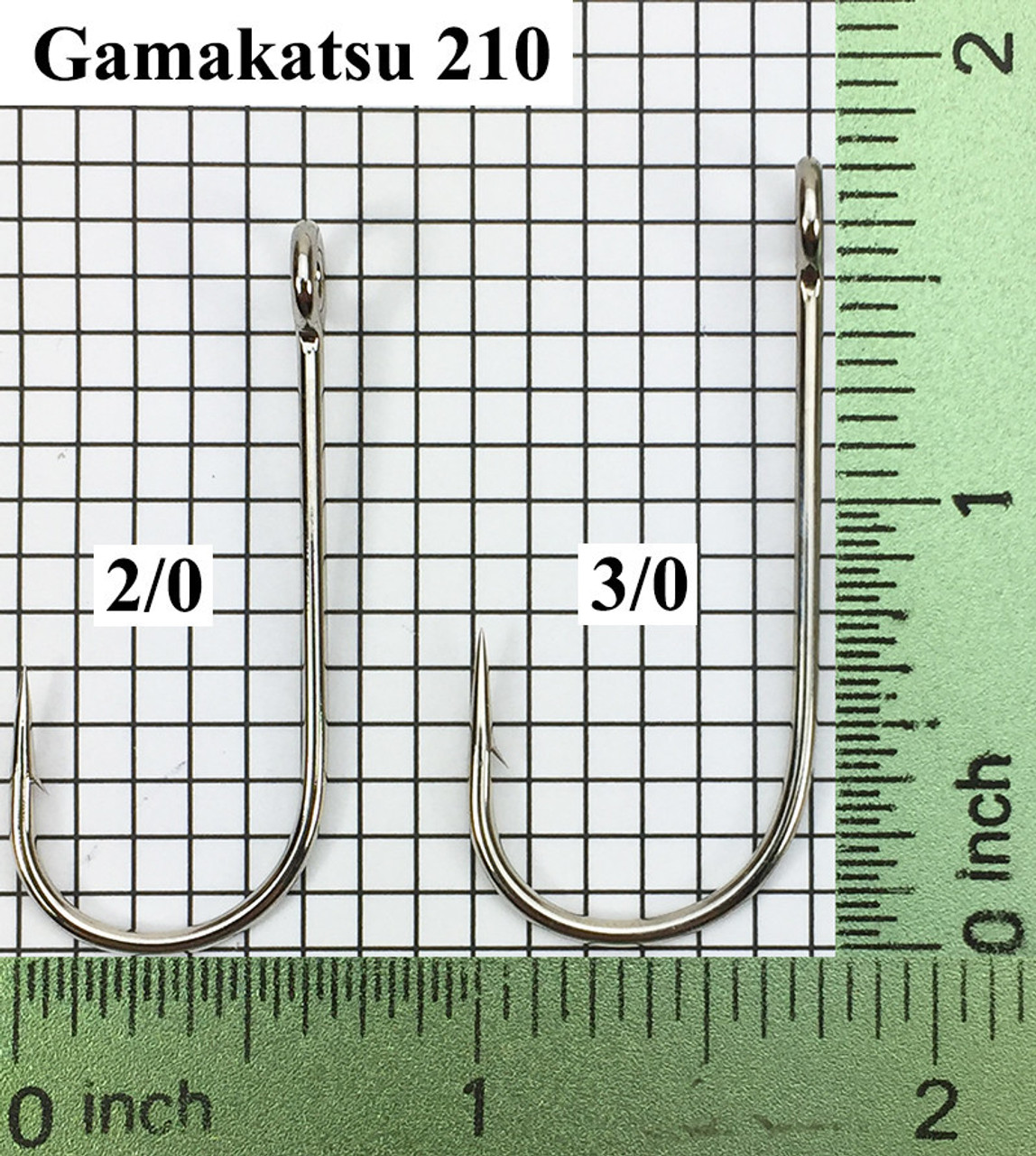 Gamakatsu 210 Trailer Hook Sizes 2/0-3/0 - Barlow's Tackle