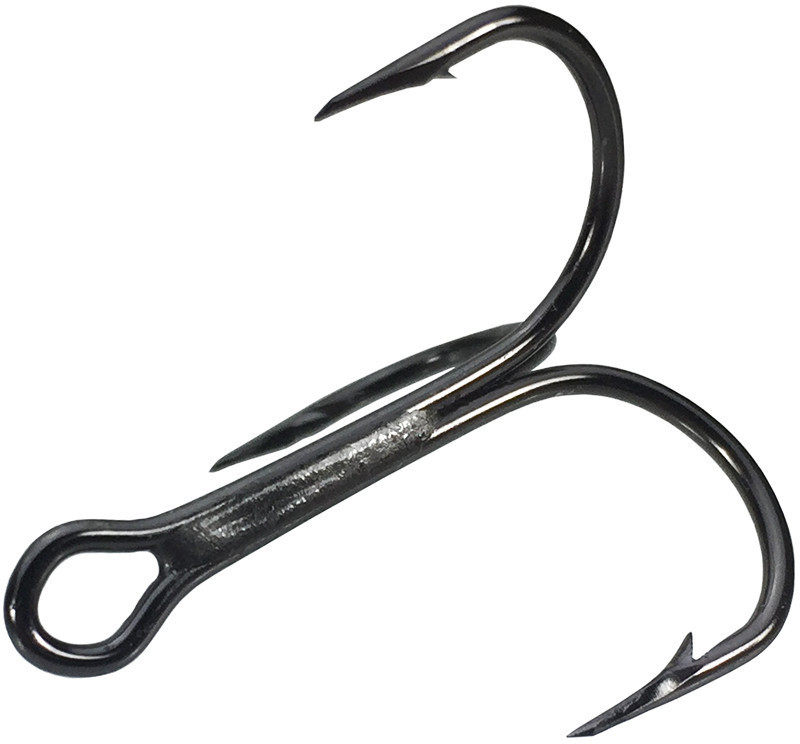 Mustad KAIJU in-line Single hook Size 4 (Treble Replacement Hook