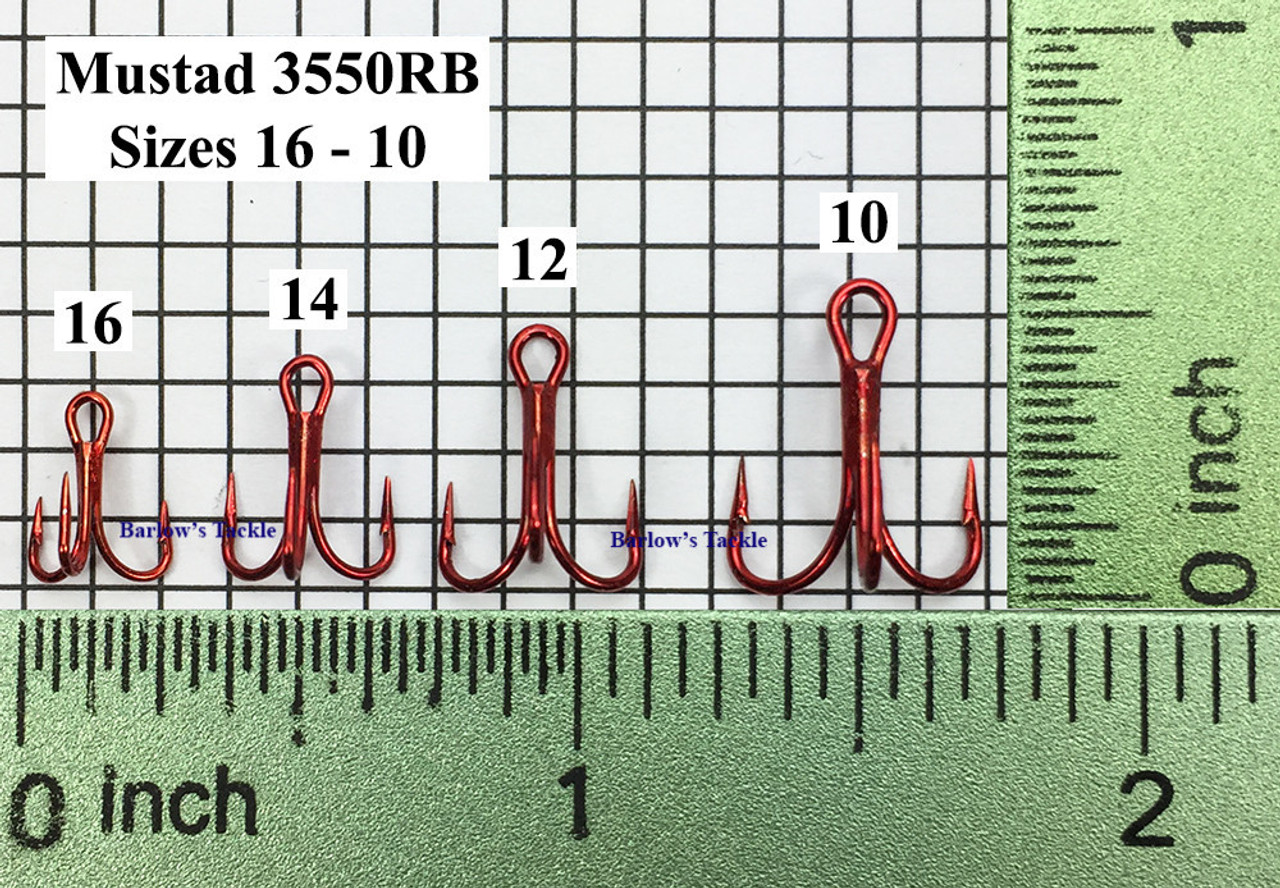 Mustad 7825-NI Double Hooks Sizes 6 - 4/0 - Barlow's Tackle